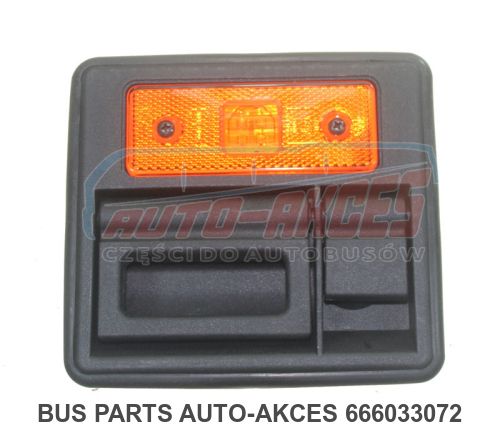 MAN Neoplan flap cassette with LED backlight